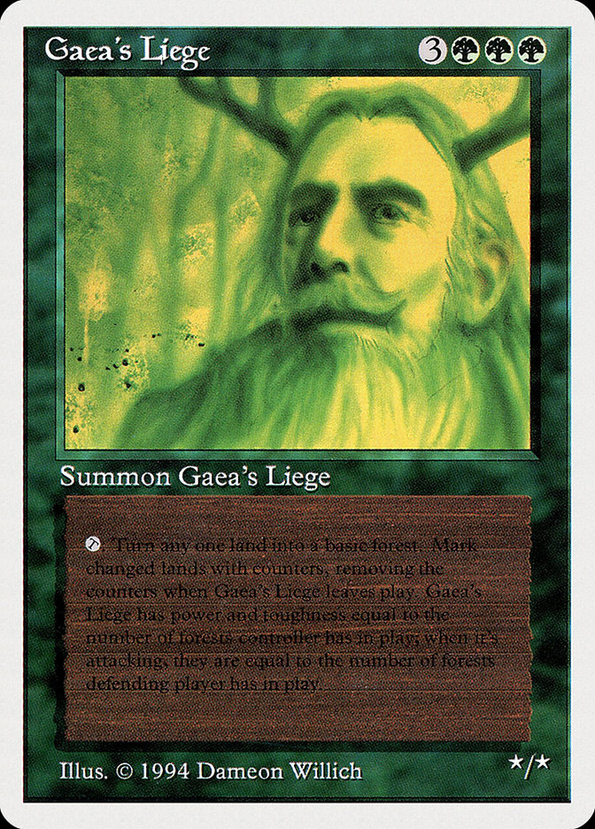 Gaea's Liege (Summer Magic / Edgar #198)