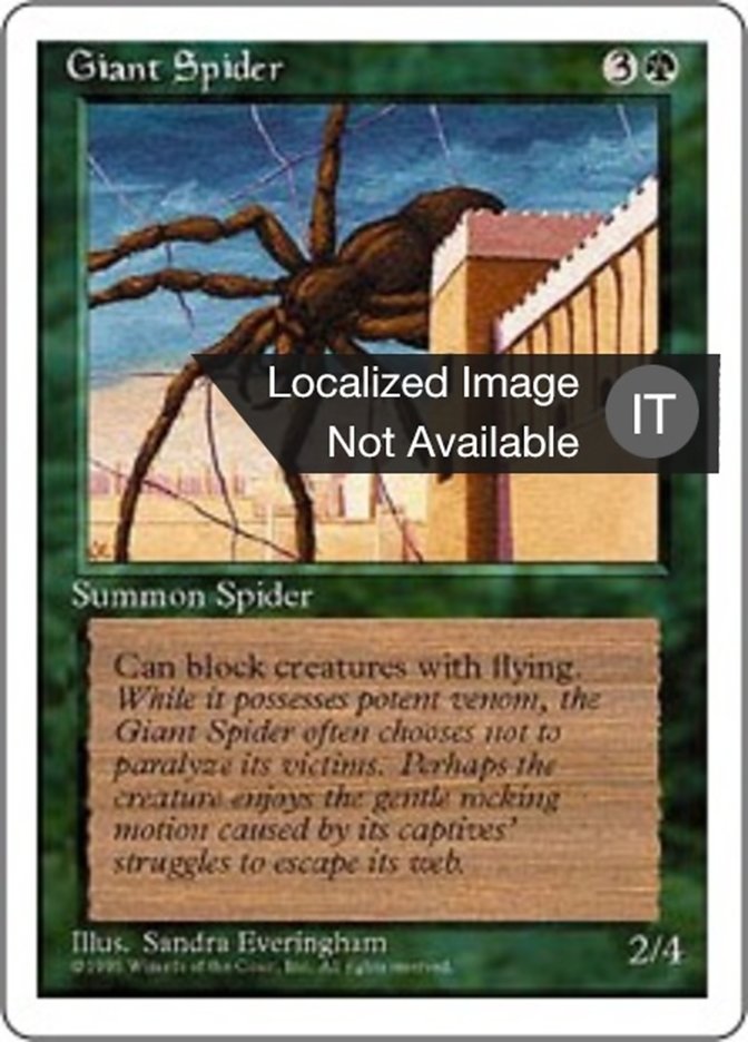 Giant Spider (Fourth Edition #249)