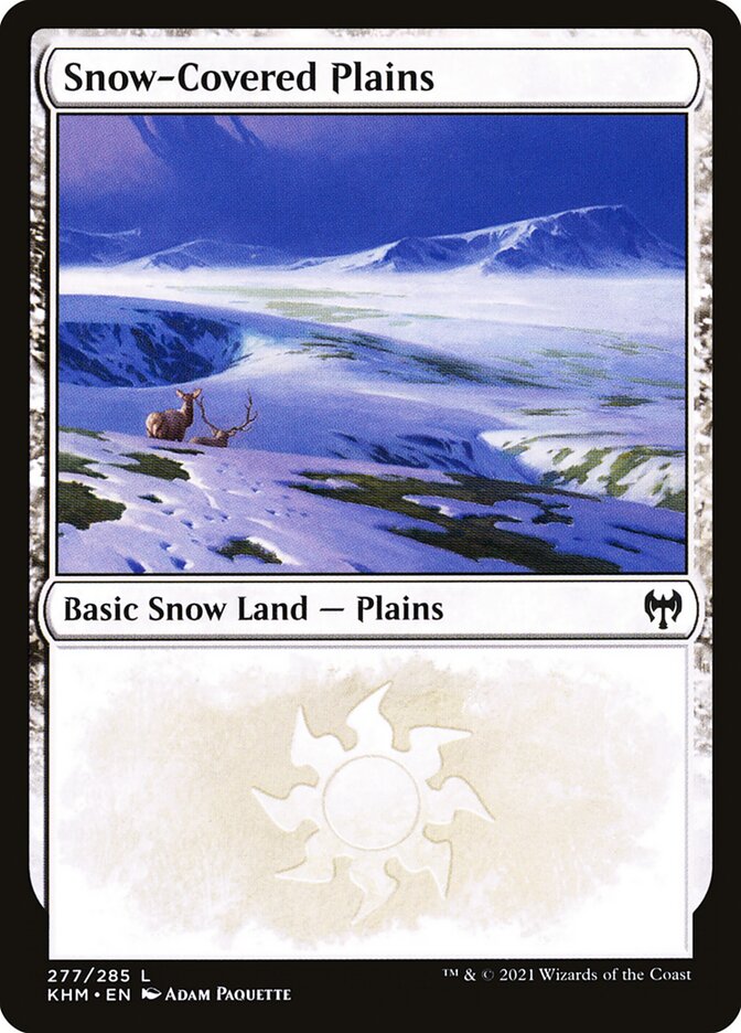 Snow-Covered Plains (Kaldheim #277)