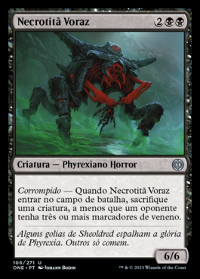 Ravenous Necrotitan (Phyrexia: All Will Be One #106)