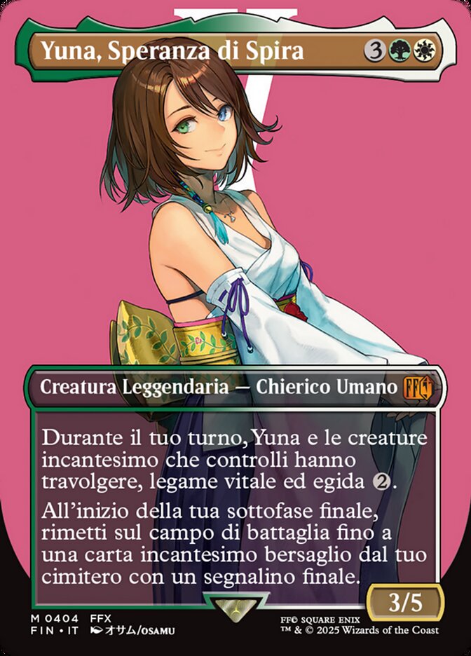 Yuna, Speranza di Spira