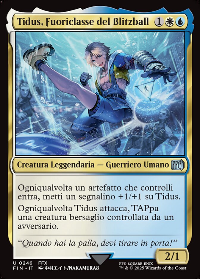 Tidus, Fuoriclasse del Blitzball