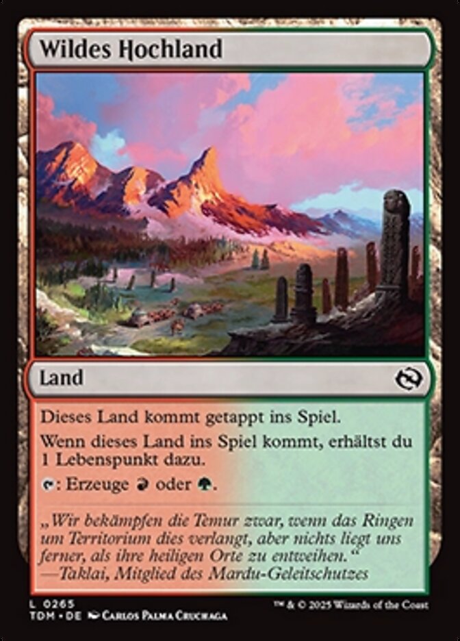 Wildes Hochland
