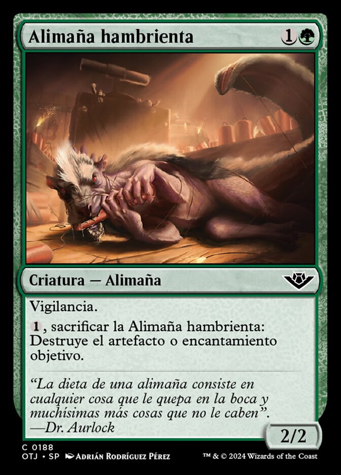 Alimaña hambrienta