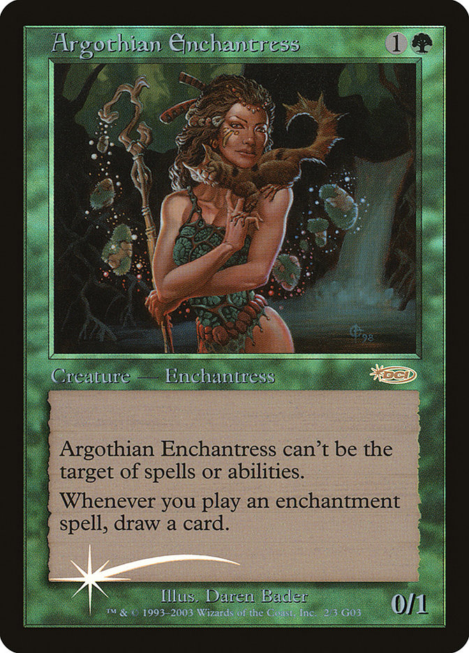 Argothian Enchantress (Judge Gift Cards 2003 #2)
