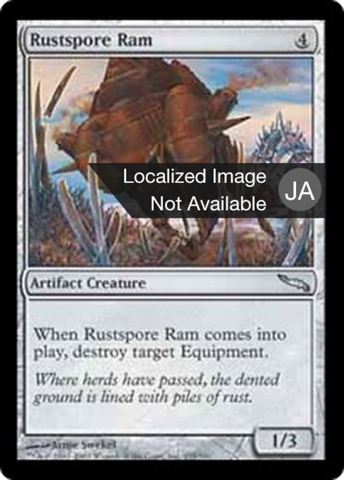 Rustspore Ram (Mirrodin #235)