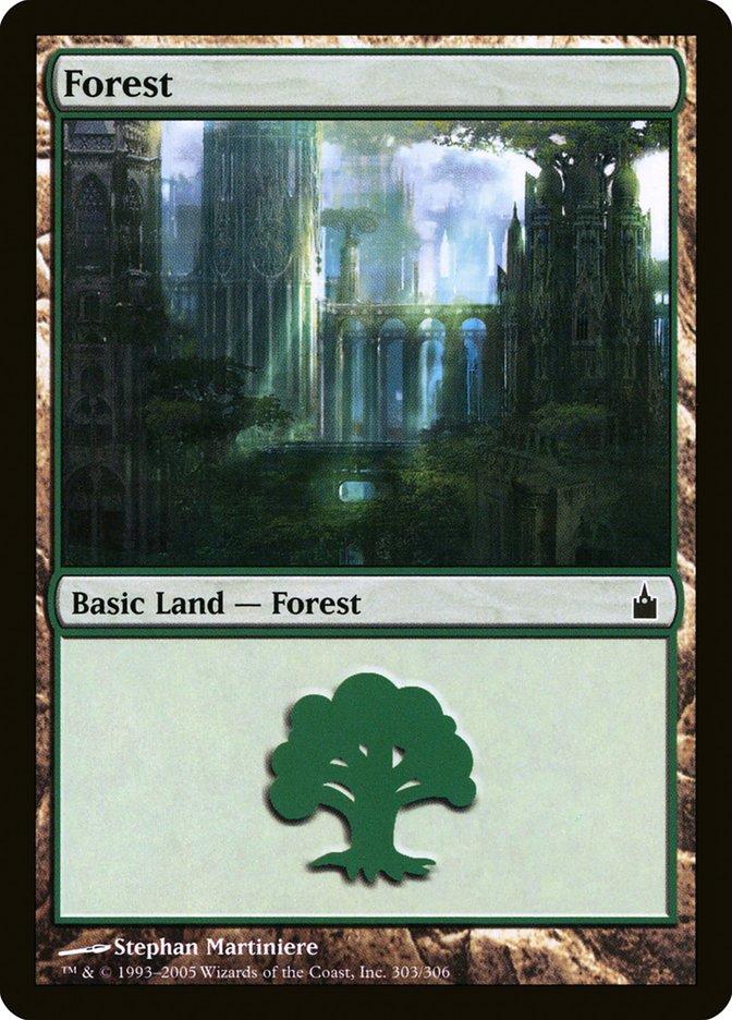 Forest (Ravnica: City of Guilds #303)