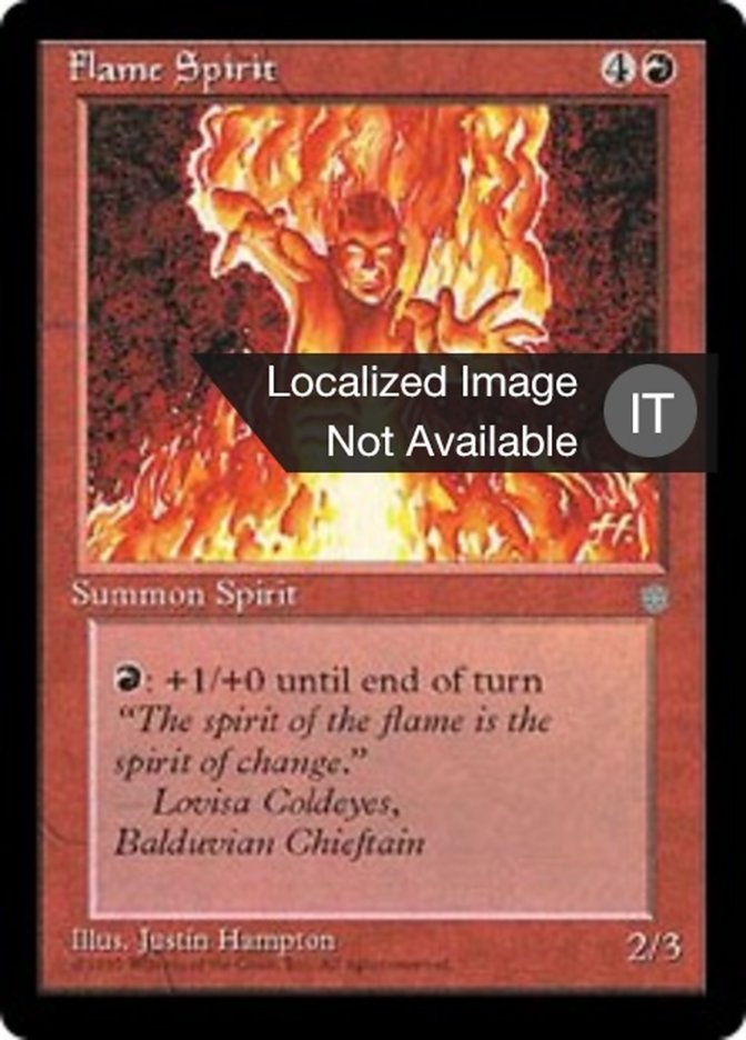 Flame Spirit (Ice Age #184)