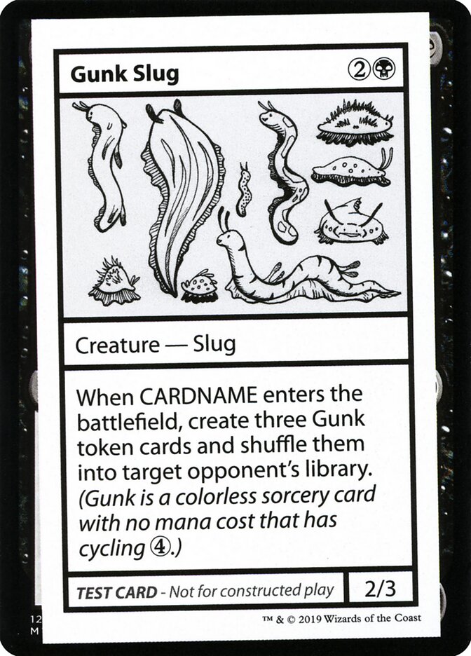 Gunk Slug (Mystery Booster Playtest Cards 2021 #43)