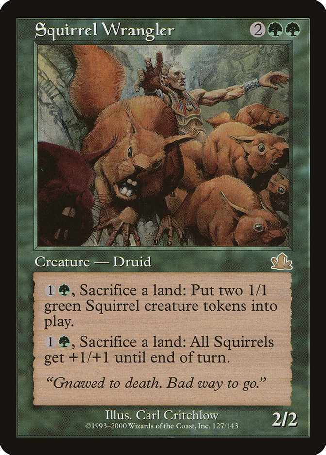 Squirrel Wrangler · Prophecy (PCY) #127 · Scryfall Magic: The Gathering  Search