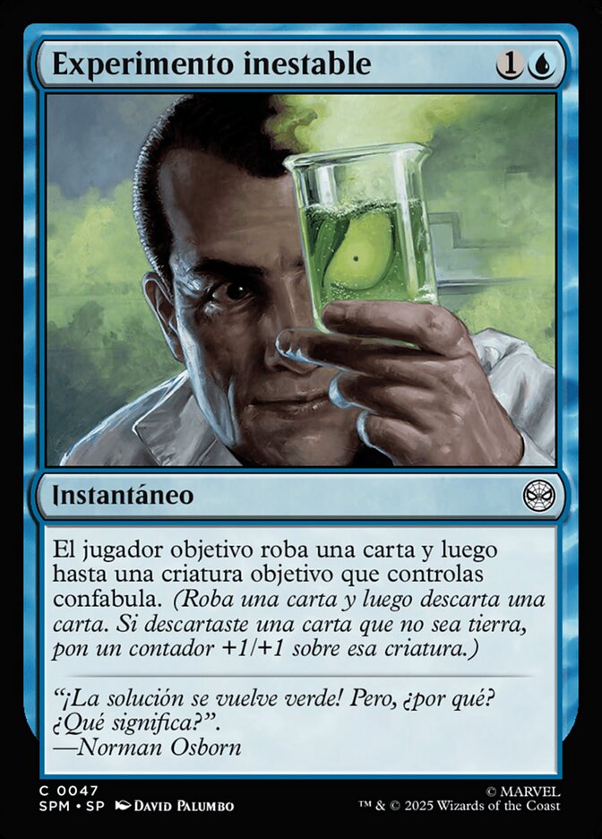 Experimento inestable