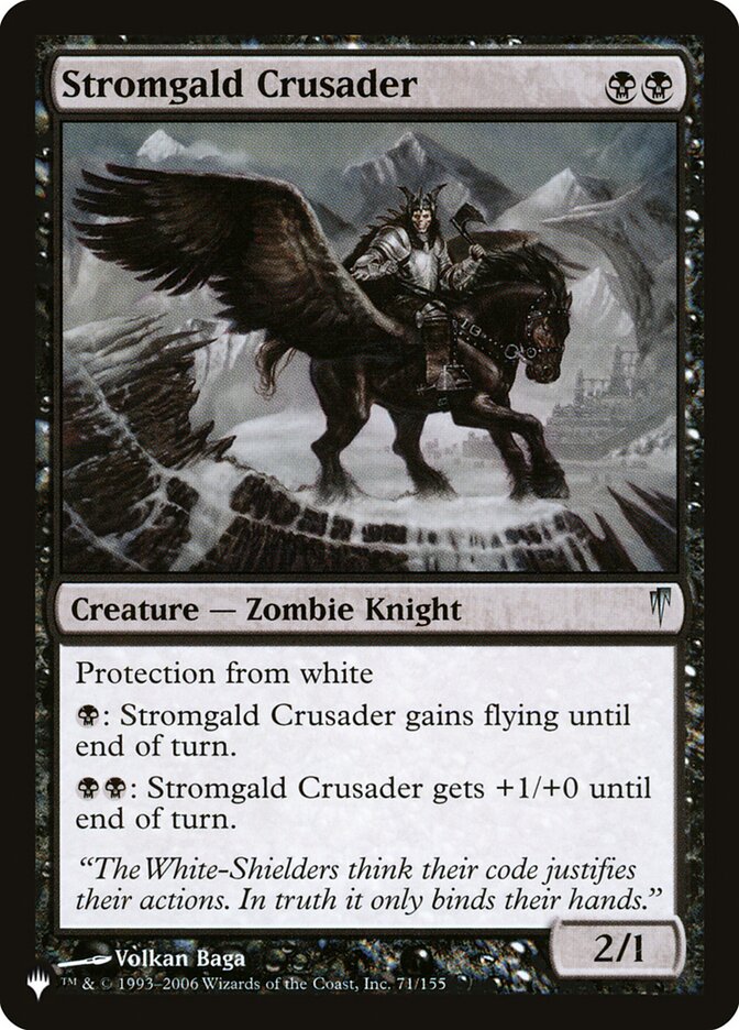 Stromgald Crusader