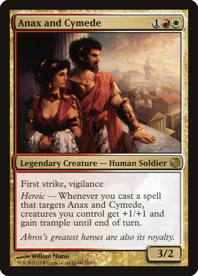 Anax and Cymede (Duel Decks: Heroes vs. Monsters #11)