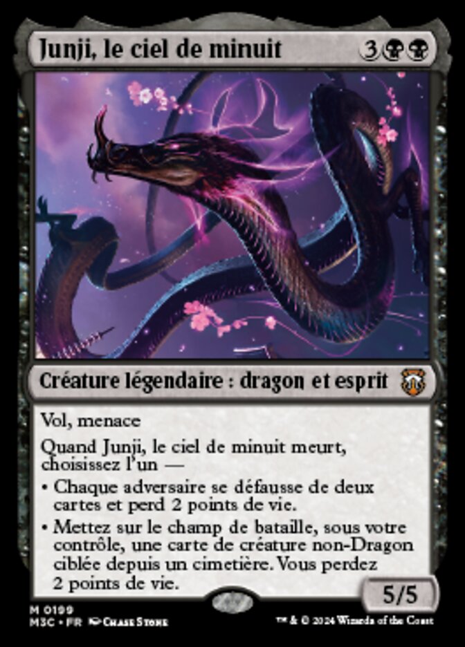 Junji, the Midnight Sky (Modern Horizons 3 Commander #199)