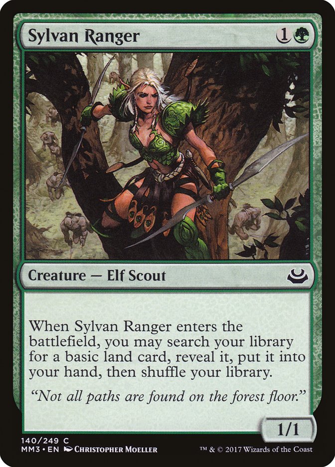 Sylvan Ranger (Modern Masters 2017 #140)