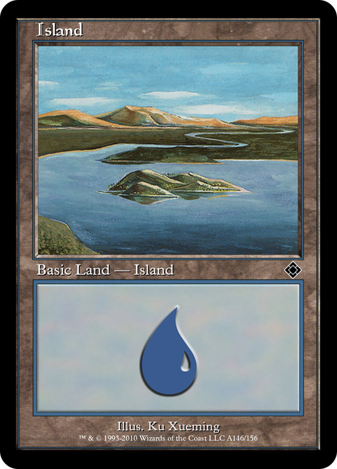 Island (Magic Online Theme Decks #A146)