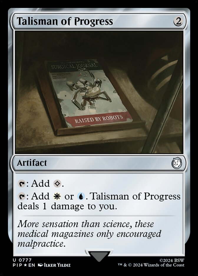 Talisman of Progress (Fallout #777)