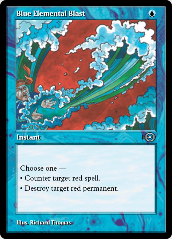 Blue Elemental Blast (Magic Online Promos #35924)