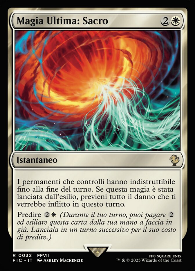 Magia Ultima: Sacro