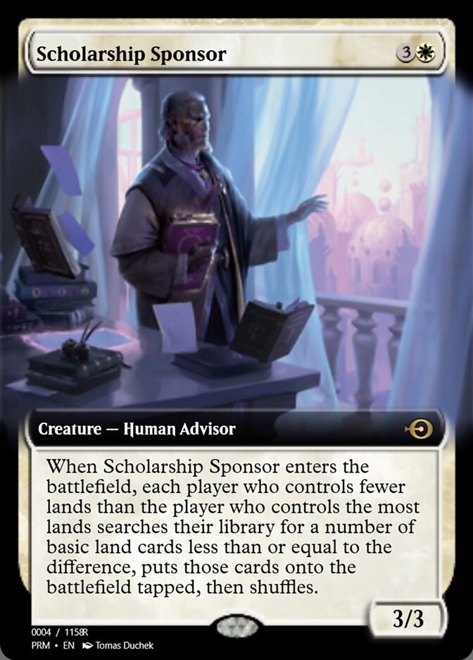 Scholarship Sponsor (Magic Online Promos #89980)