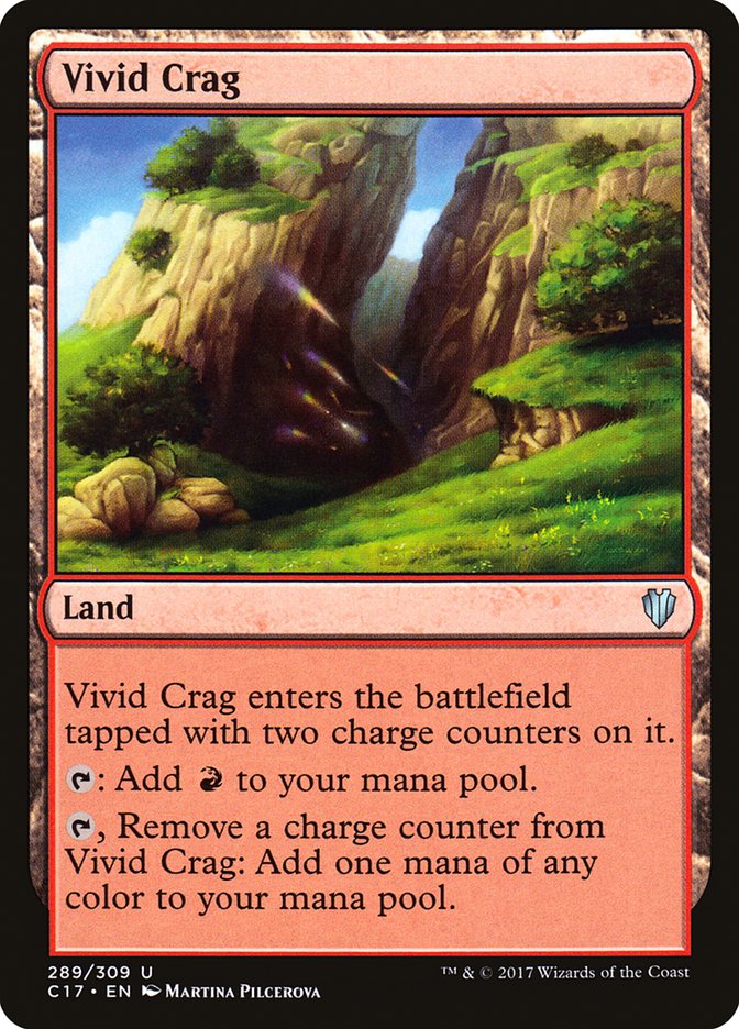 Vivid Crag (Commander 2017 #289)