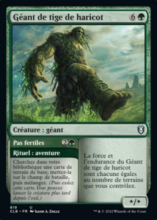 Beanstalk Giant // Fertile Footsteps