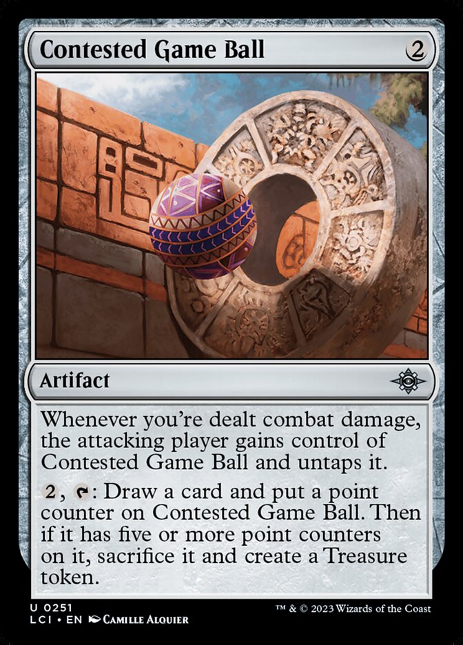 Contested Game Ball (The Lost Caverns of Ixalan #251)