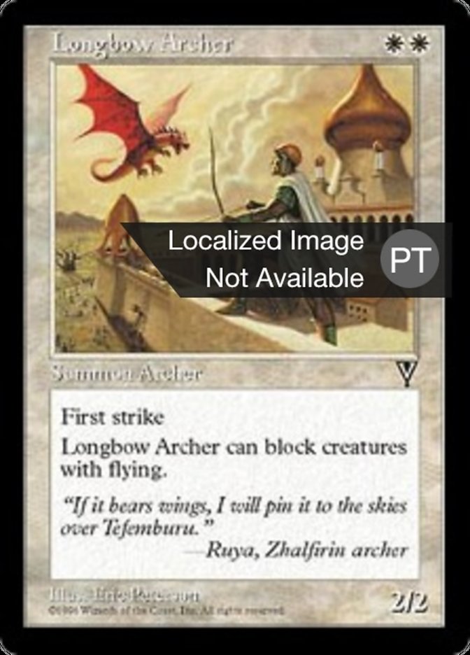 Longbow Archer (Visions #12)