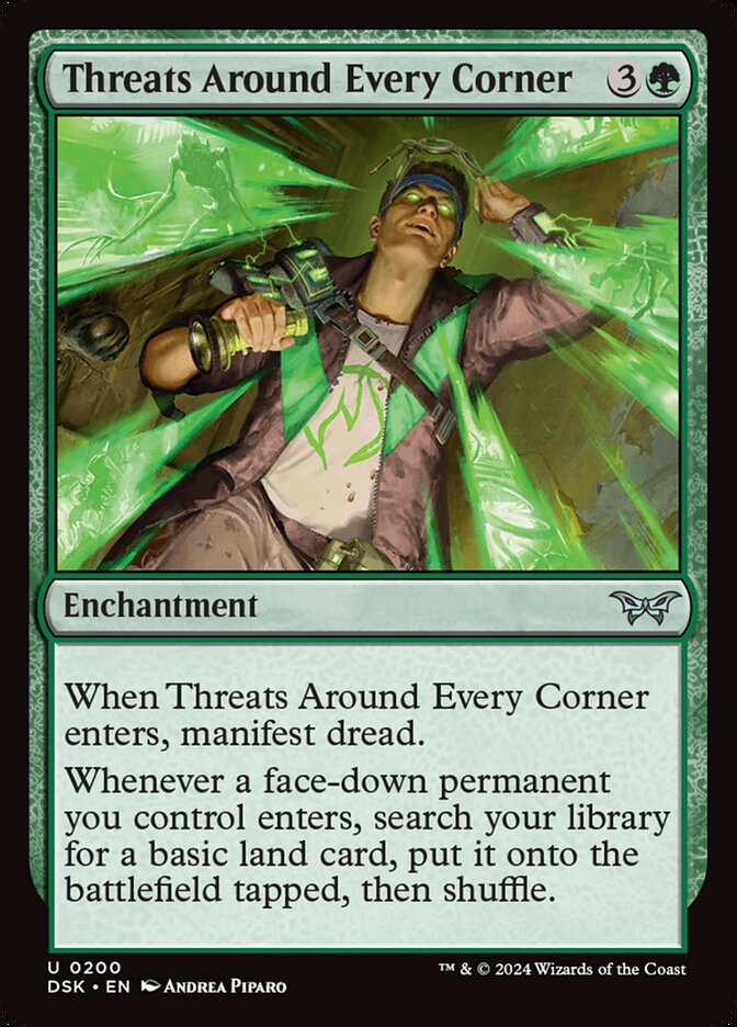 MTG Duskmourn – All Monogreen Cards Revealed