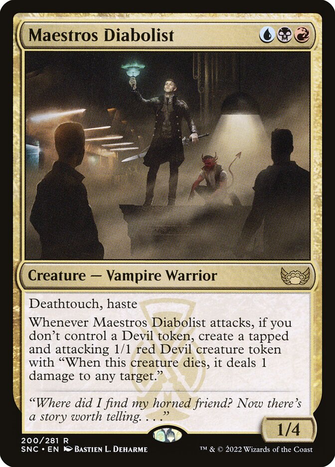 Maestros Diabolist (Streets of New Capenna #200)