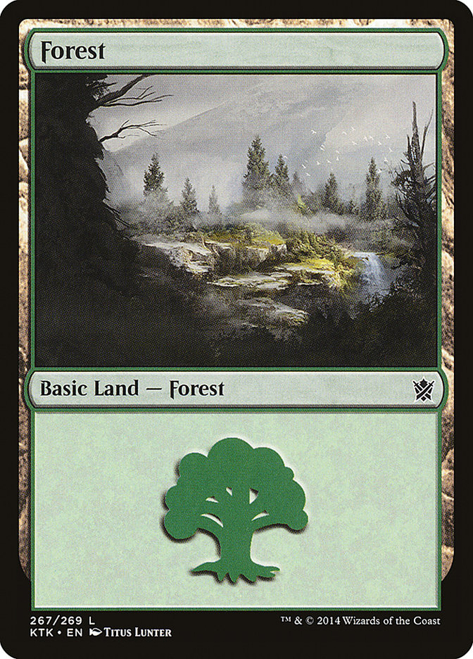 Forest (Khans of Tarkir #267)