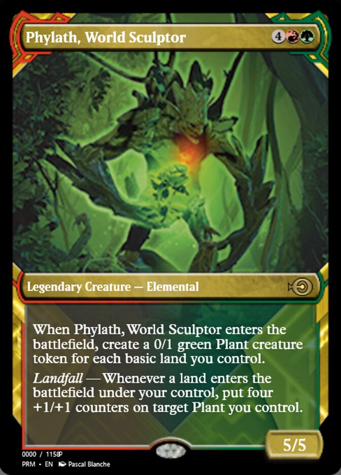 Phylath, World Sculptor (Magic Online Promos #83720)