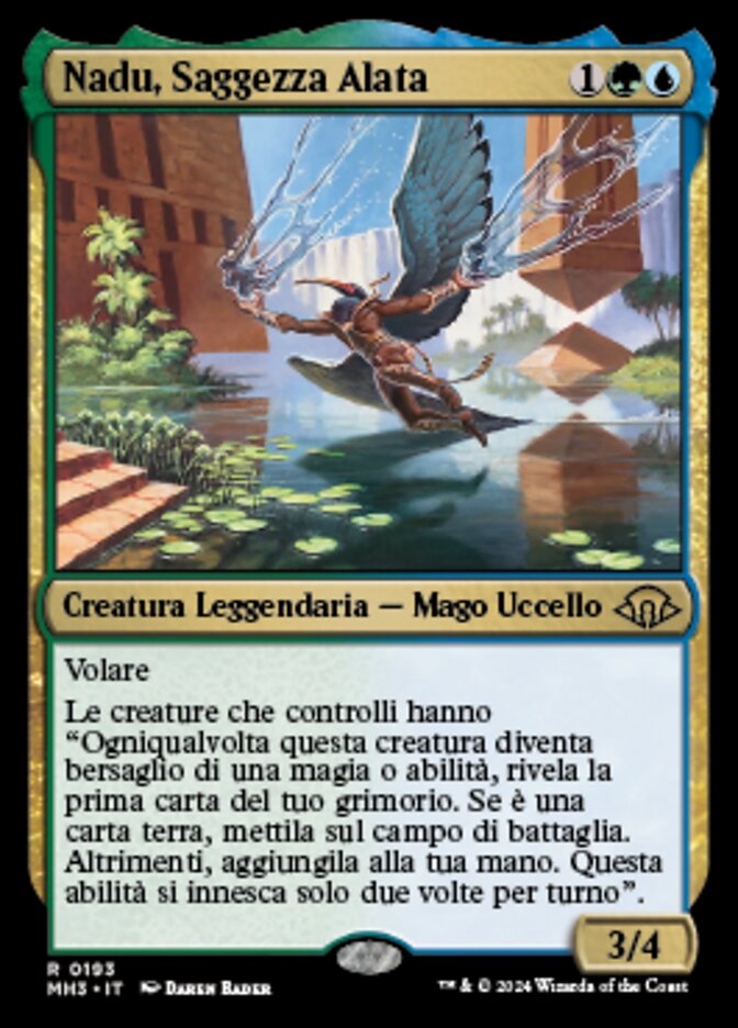 Nadu, Winged Wisdom (Modern Horizons 3 #193)