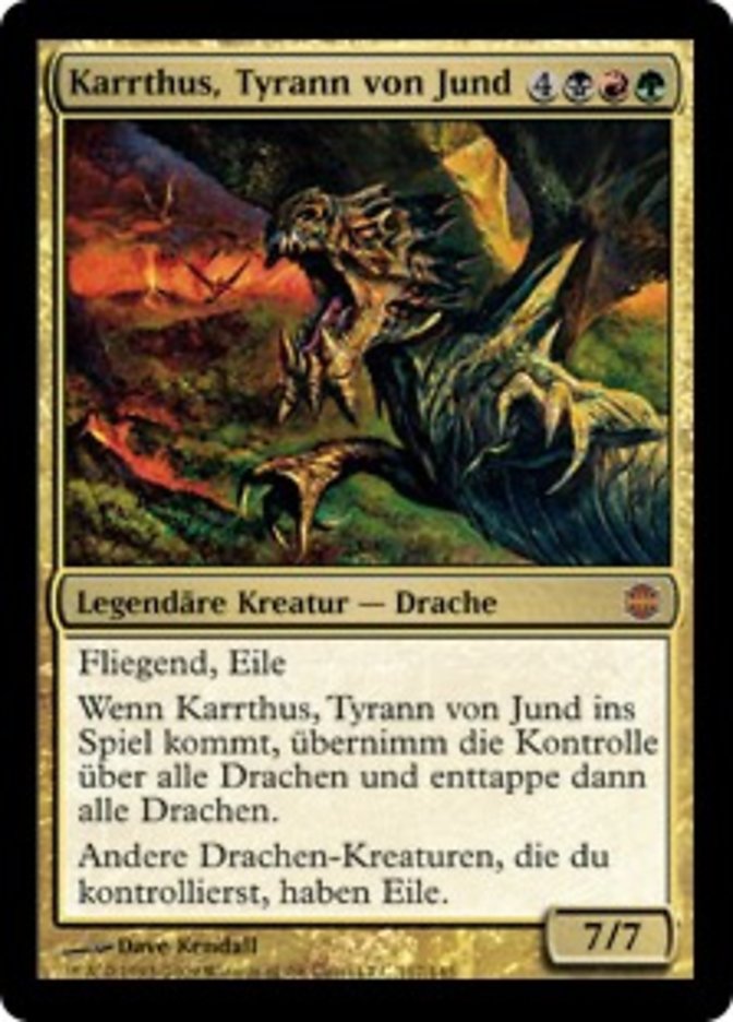 Karrthus, Tyrant of Jund (Alara Reborn #117)