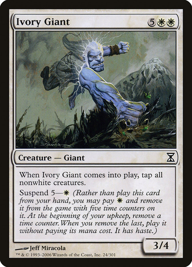 Ivory Giant (Time Spiral #24)