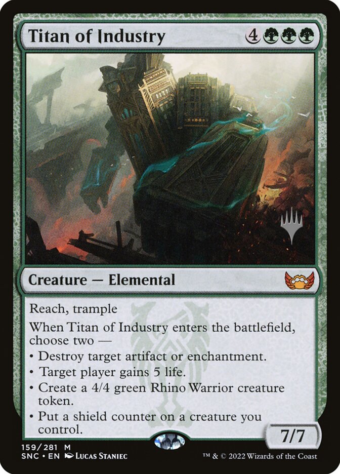 Titan of Industry (Streets of New Capenna Promos #159p)