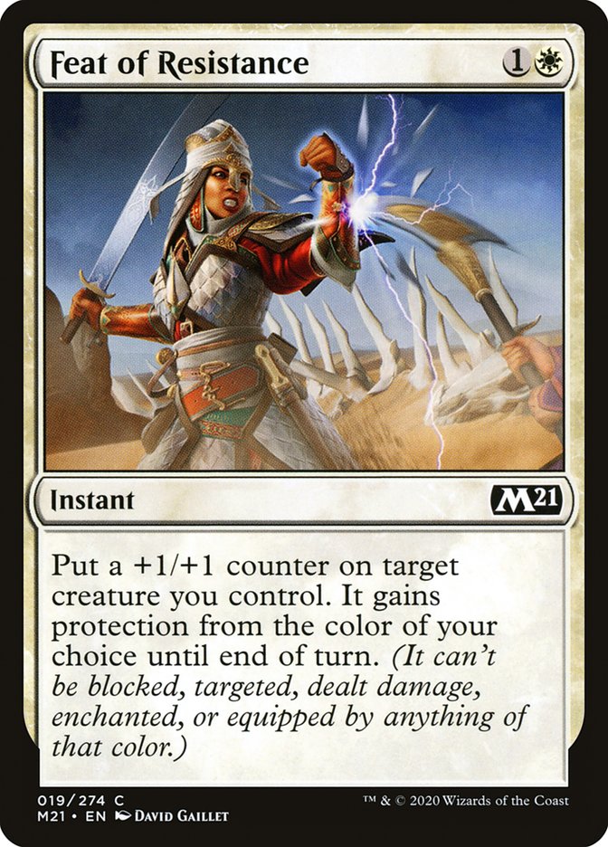 Feat of Resistance (Core Set 2021 #19)