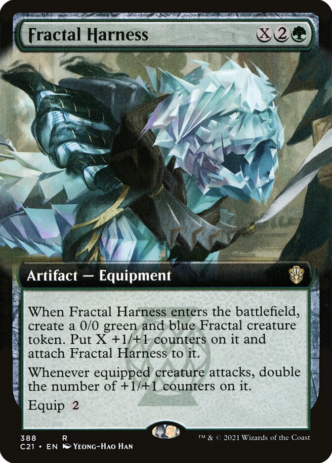 Fractal Harness (Commander 2021 #388)