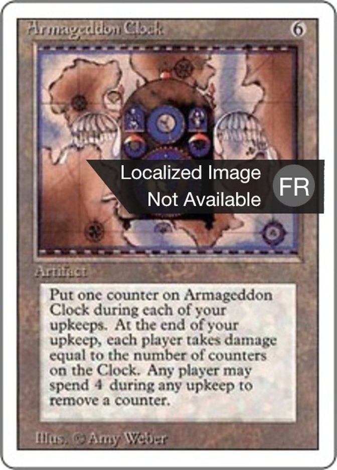 Horloge de l'Armaguedon (Armageddon Clock) · Revised Edition (3ED) #234 ·  Scryfall Magic The Gathering Search