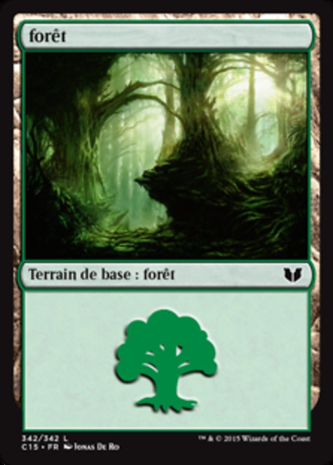 Forest (Commander 2015 #342)