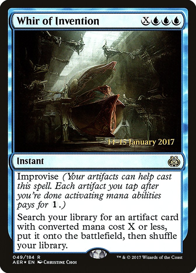 Whir of Invention (Aether Revolt Promos #49s)