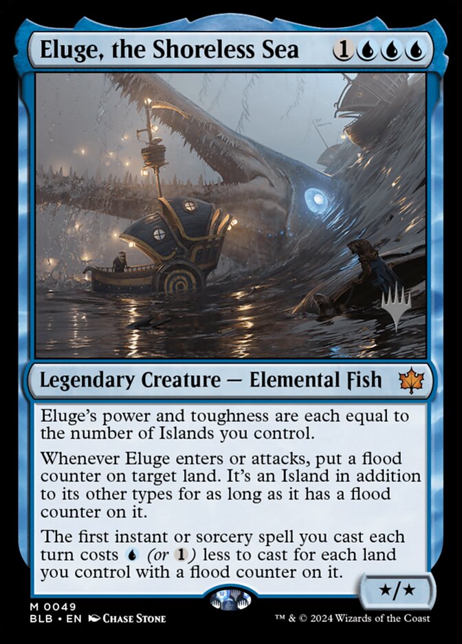 Eluge, the Shoreless Sea (Bloomburrow Promos #49p)