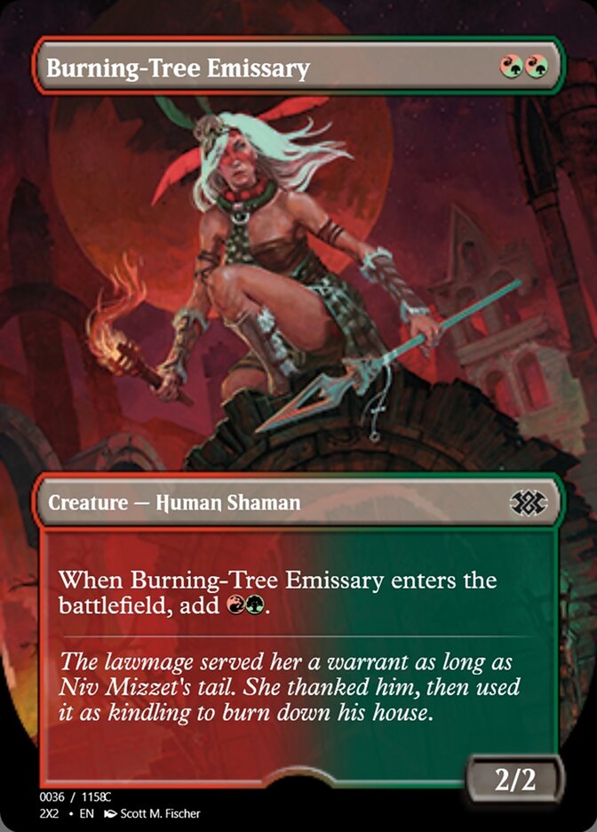 Burning-Tree Emissary (Magic Online Promos #102285)