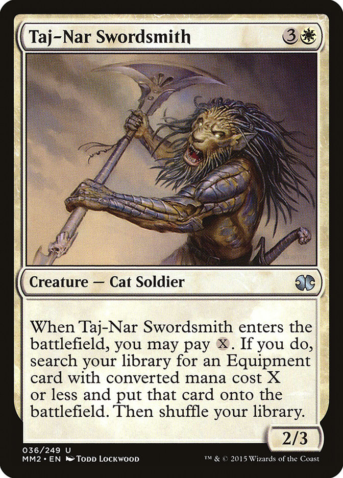 Taj-Nar Swordsmith (Modern Masters 2015 #36)