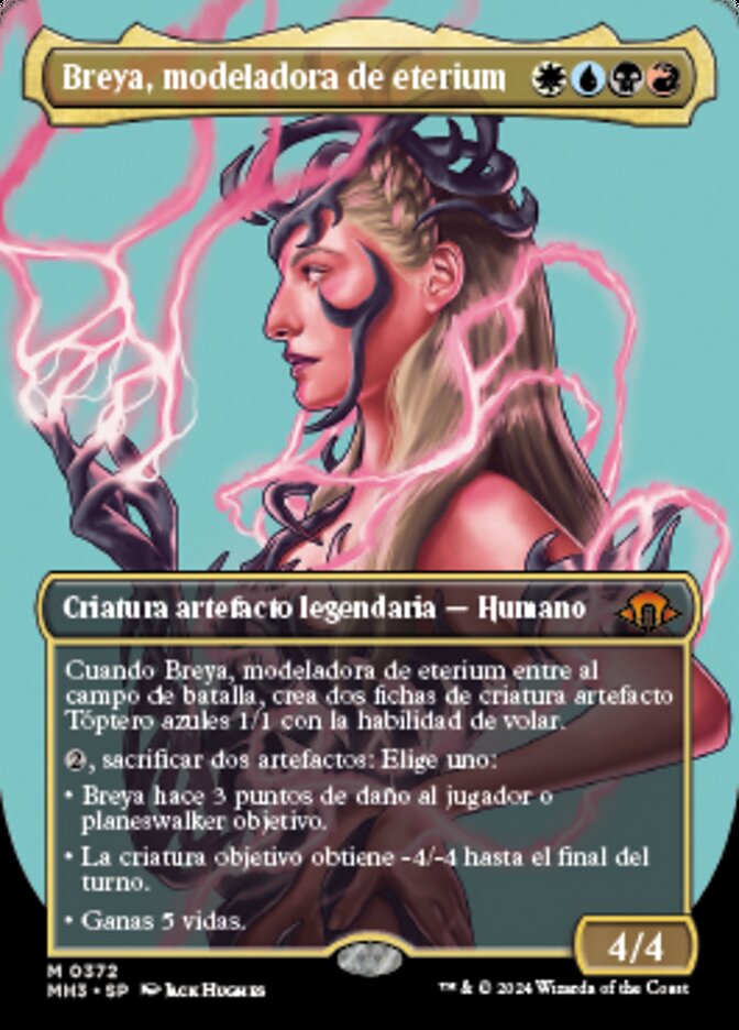 Breya, modeladora de eterium