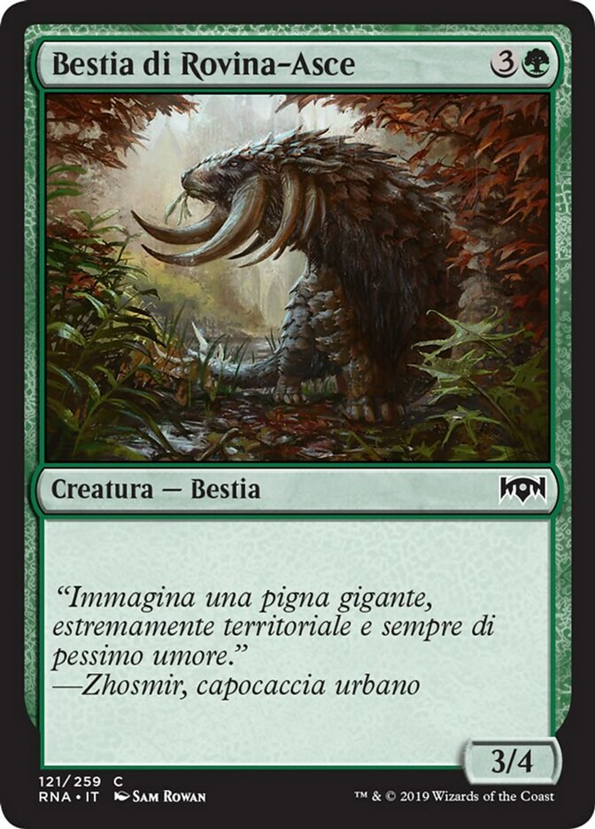 Axebane Beast (Ravnica Allegiance #121)