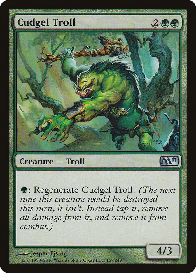 Cudgel Troll (Magic 2011 #167)