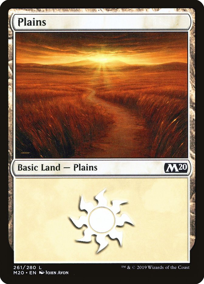 Plains (Core Set 2020 #261)