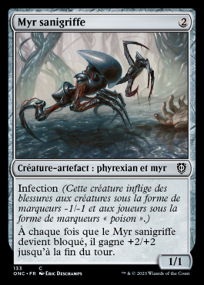Ichorclaw Myr (Phyrexia: All Will Be One Commander #133)