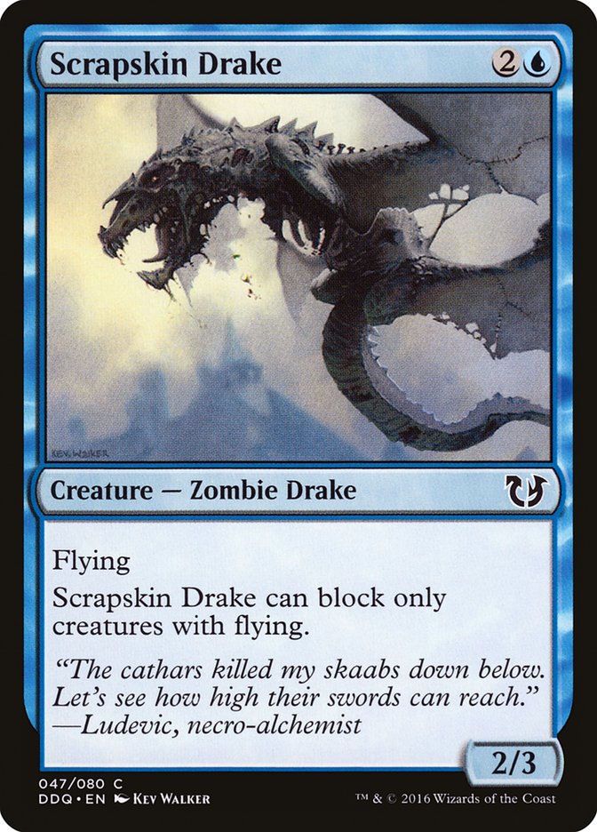 Scrapskin Drake (Duel Decks: Blessed vs. Cursed #47)